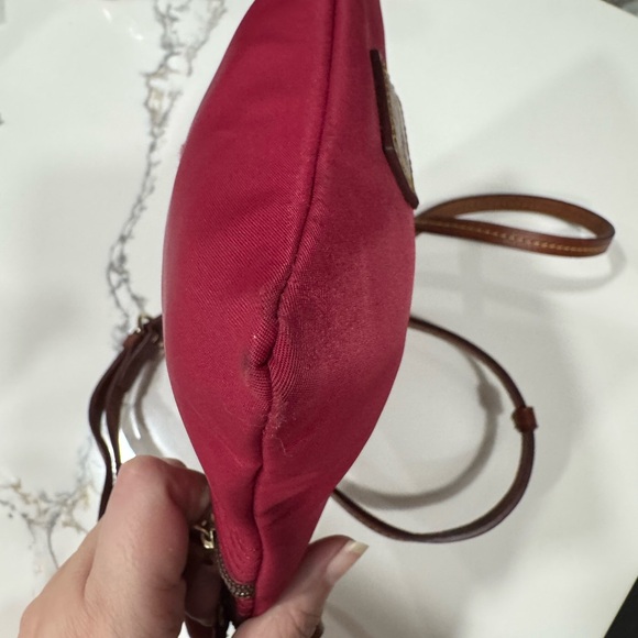 Dooney & Bourke Burgundy Crossbody Bag - Picture 4 of 5
